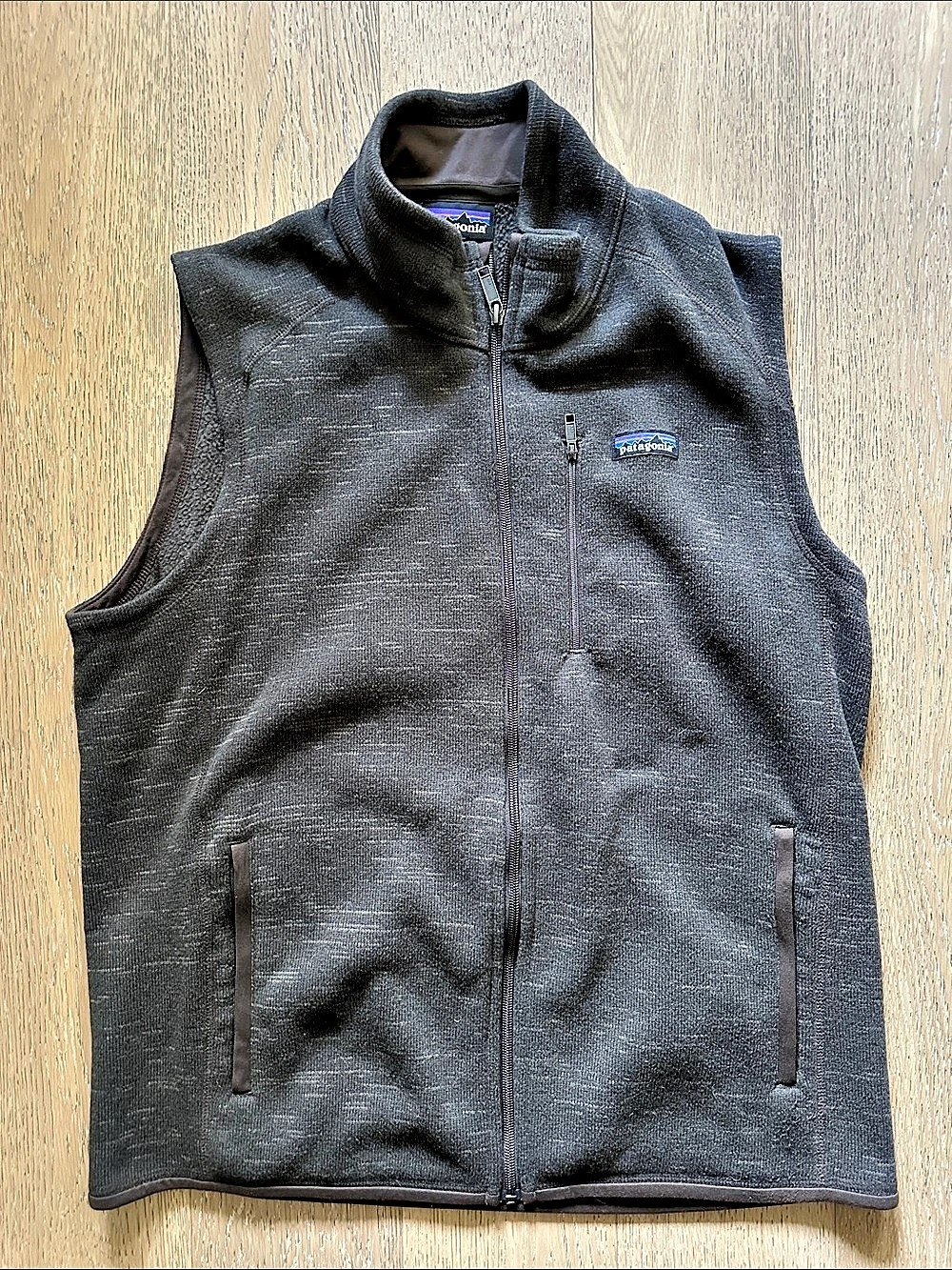 Patagonia Men's Better Sweater Vest Fleece Brown Large